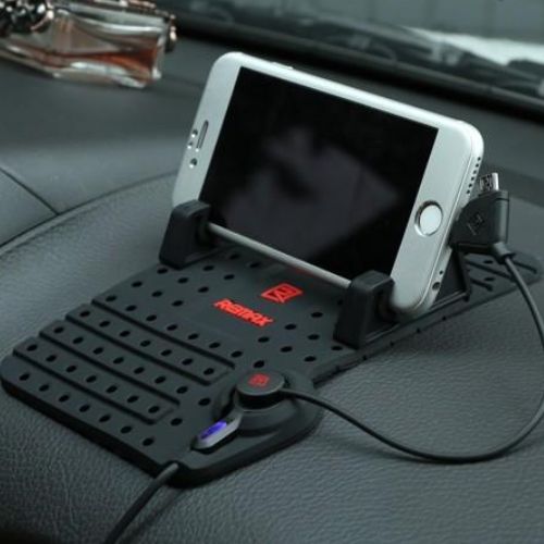 REMAX Core Car Mobile Phone Stand Wholesale Silicon Car Charging Base Stand Navigation Stand