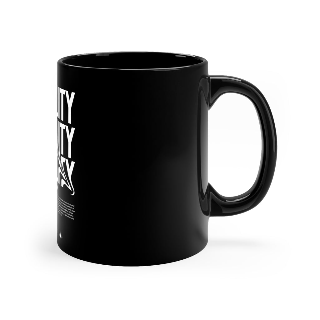 11oz Black Mug