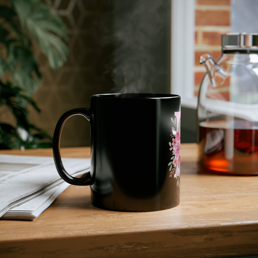 11oz Black Mug