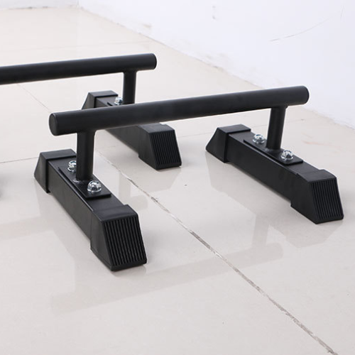 Split Parallel Bars Home Fitness Equipment - Ideal for Gymnastics and Calisthenics Workouts. Portable Black Parallel Bars for Gymnastics and Calisthenics by Tumbl Trak