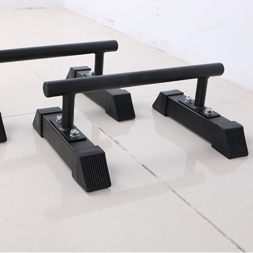 Split Parallel Bars Home Fitness Equipment - Ideal for Gymnastics and Calisthenics Workouts. Portable Black Parallel Bars for Gymnastics and Calisthenics by Tumbl Trak