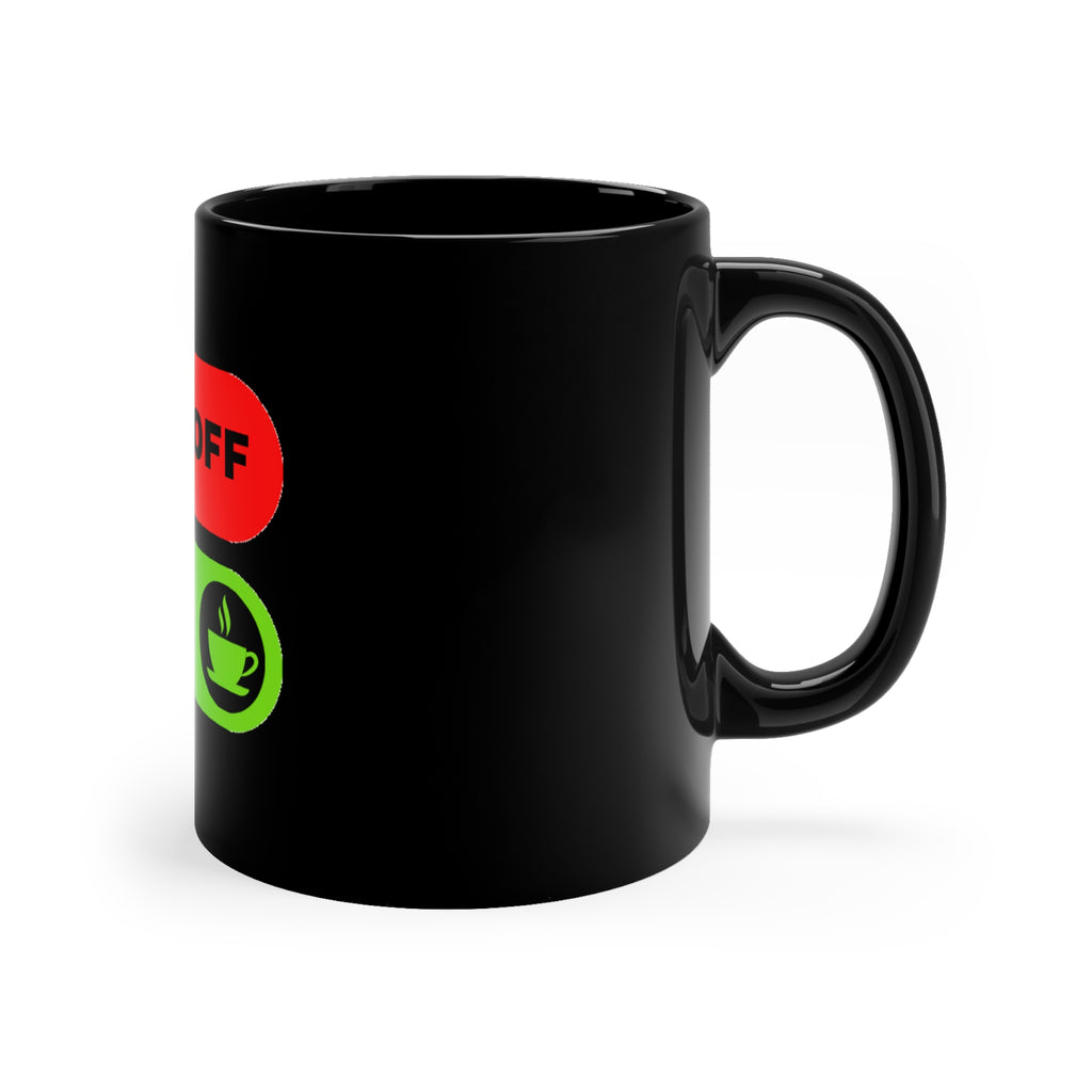 11oz Black Mug