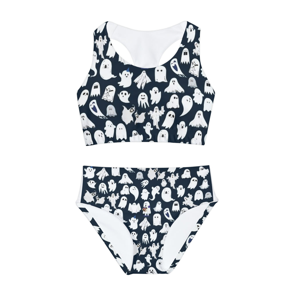 Girls Two Piece Swimsuit (AOP)