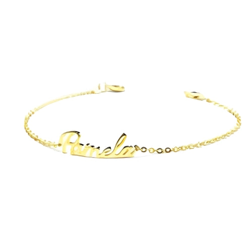 Gold Anklet Design Customized 1-3 Namea Personalized 1-3 Names