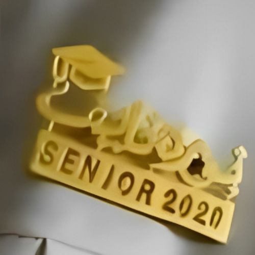 Gold Graduation Customized Name Personalised  Name