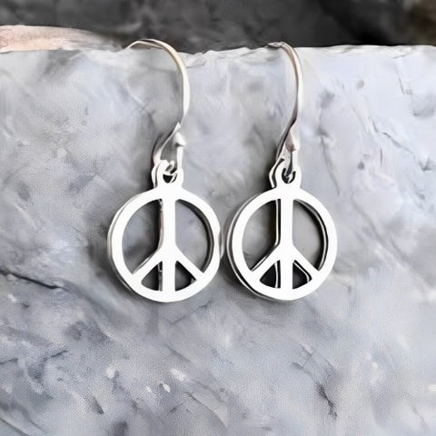 customized Hook Earrings Round Shape Silver Gilrs Kids Personalized Jewelry