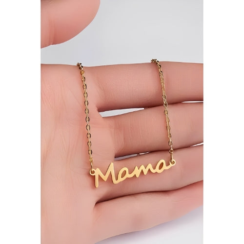 AALIA JEWELRIES Gold customized Names personalized Name kids Pendant necklace Jewelry Gift for baby kids Birth Birthday Mom Friend
