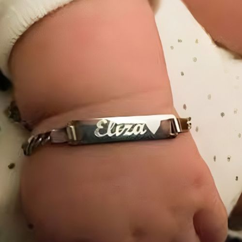 kids jewelry, kids bracelet, personalized Silver Engraved name bracelet custom name bracelet