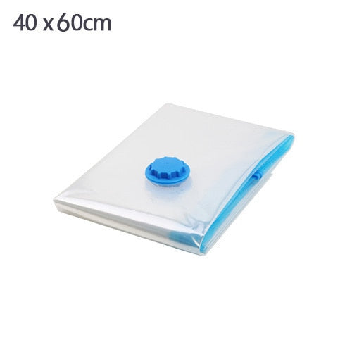 Vacuum Bag Storage Bag Home Organizer Transparent Border Foldable Clothes Organizer Seal Compressed Travel Saving Bag Package