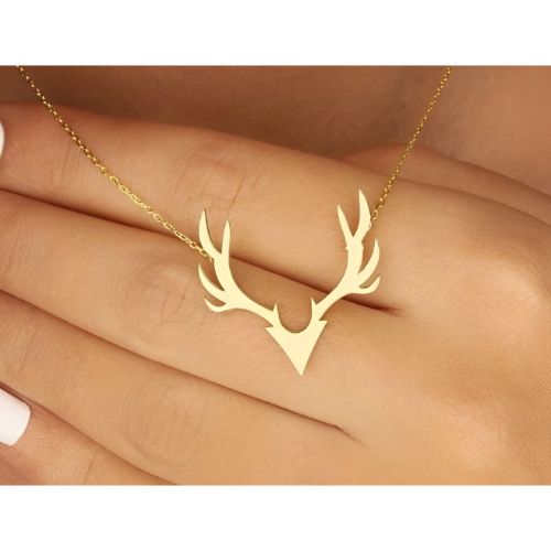 Animal Simple Symbolic Design necklace.
