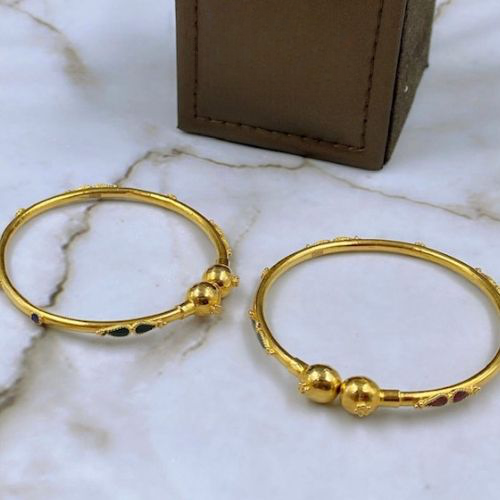 Anklet Arabic traditional modern Design Gold  jewelry for kids Birthday and Special Gifts._cleanup