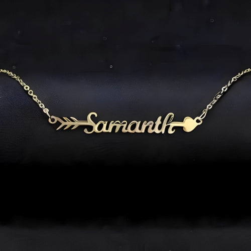 AALIA JEWELRIES BEAUTIFUL ARROW PERSONALIZED NAME PENDANT....