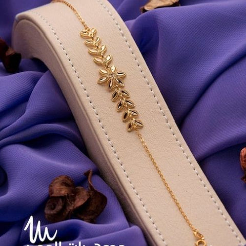Beautiful Arabic Special Design Gold Bracelet  jewelry for Birthday, wedding, negagement, Valentines and Special Gifts.