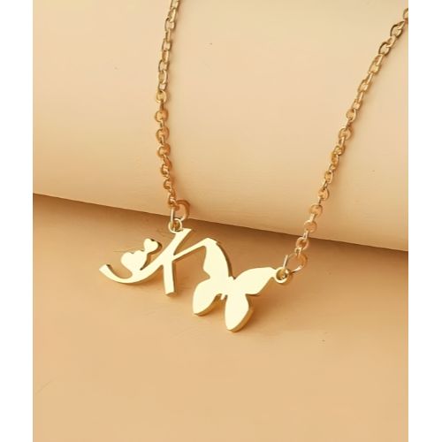 Butterfly Various Designs Necklaces. 24k pure Gold or 18Kgold plated, or Silver  pendant.