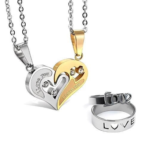 Fit-2 Peieces-Hearts-Set-Ring-Silver-Gold-Couples-Gift-breakable-heart-necklace-Pendant-Customized-Name-Personalised-2Pendants-Jewel-