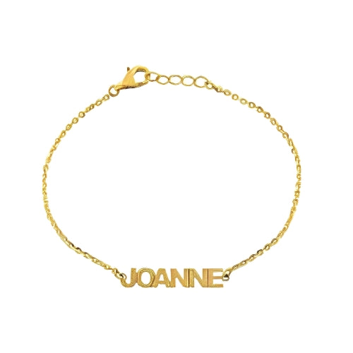 Gold Anklet Bracelet Costum Name Personalized Name Beautiful Gifts