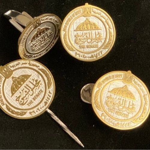 Gold Cufflinks Peronlized Gift for ocassions.  كبك  ذهب بالاسم  و الخاصة للهدايا المميزة.