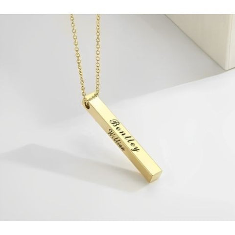 Gold Customized Name pendant Design jewelry for all ocassions.24k jewelry.