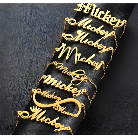 Gold Name Bracelet   Personalized Jewelry Gift, Custom Name Bracelet