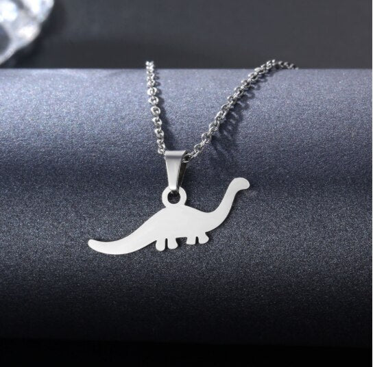 Lightning Pendant Necklace Chain 304 Stainless Steel Necklace for Women Men Party Ornament Jewelry Gift