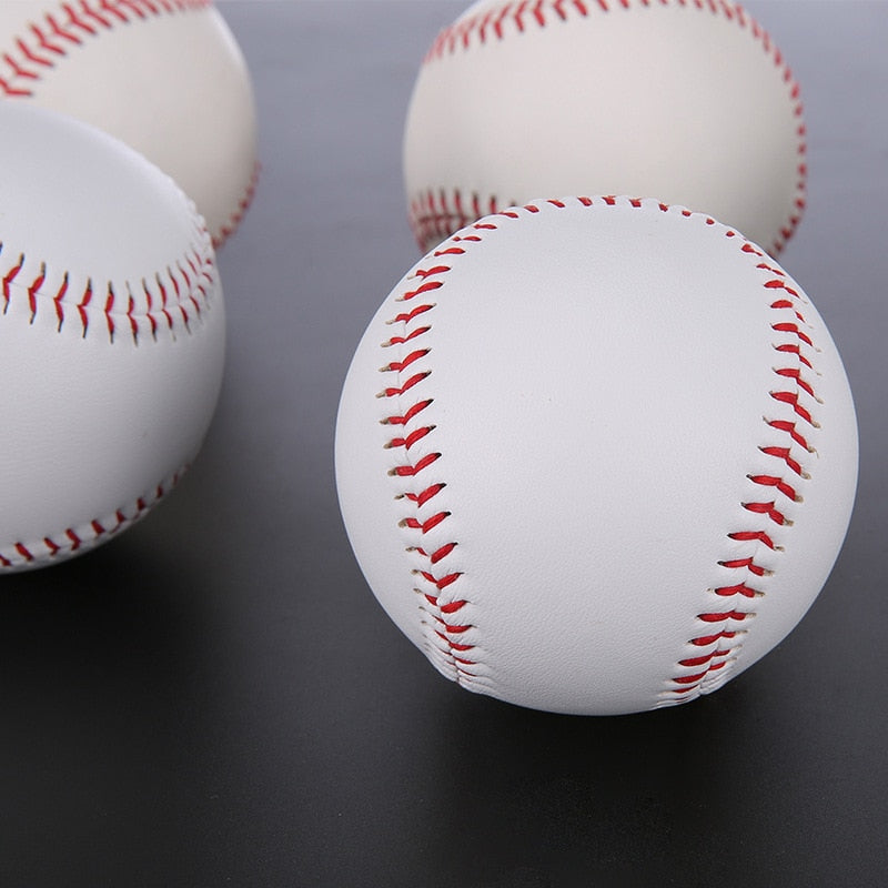 Baseball No. 9 Softball Hardball Training Handmade Balls Fitness Products White Safety Kid Baseballs Men's Practice Team Game