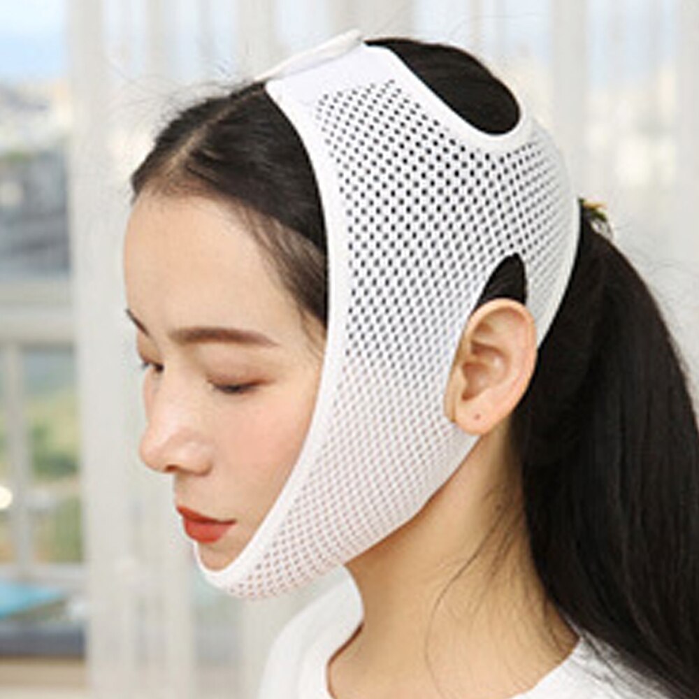 Women Reduce Double Chin Thin Face Anti Wrinkle Face Slimming Bandage Facial Massager Face-Lift Belt