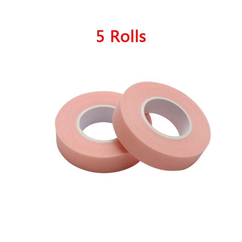 5Rolls 9M Eyelash Extension Medical Tape Under Eye Patches White Paper Isolation Lashes Patch