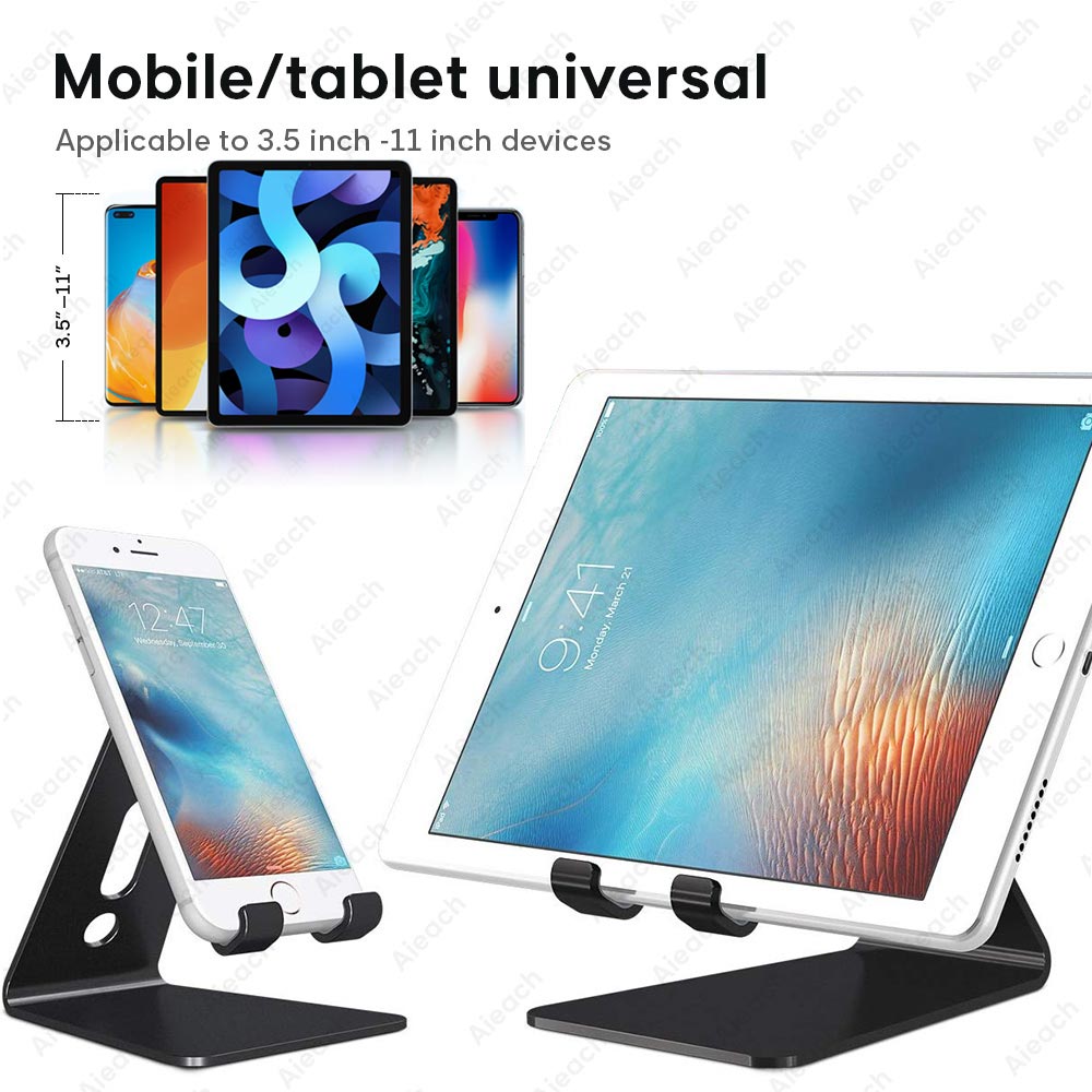 Universal Tablet Desktop Stand For iPad 7.9 9.7 10.5 11 inch Metal Rotation Tablet Holder For Samsung Xiaomi Huawei Phone Tablet