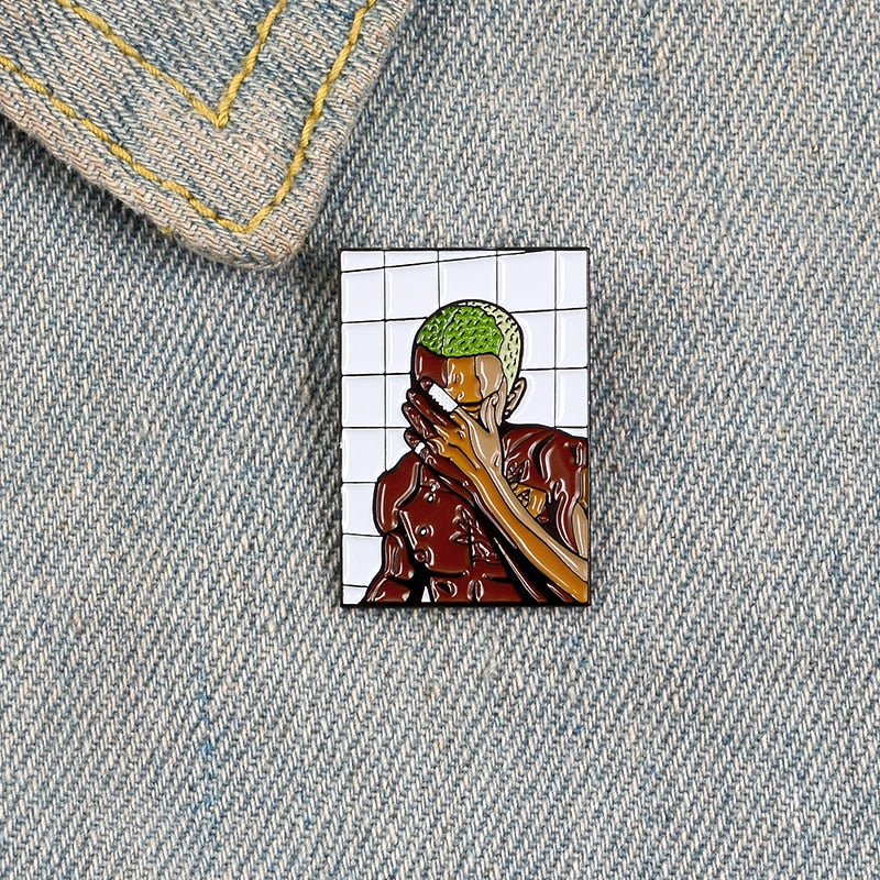 Rock You Enamel Pin Queen MJ Brooches Bag Clothes Lapel Pin Badge Rock and Roll Band Jewelry Music Lovers