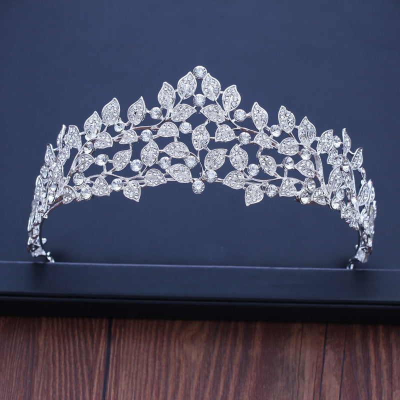 Diverse Silver Gold Color Crystal Crowns Bride tiara Fashion Queen For Wedding Crown Headpiece Wedding Hair Jewelry Accessories