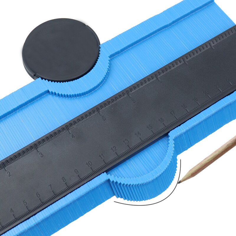 5/10/20'' Plastic Contour Gauge Profile Copy Gauge Marking Ruler For Auto Shape Duplicator Tiling Laminate Tiles Measuring Tools