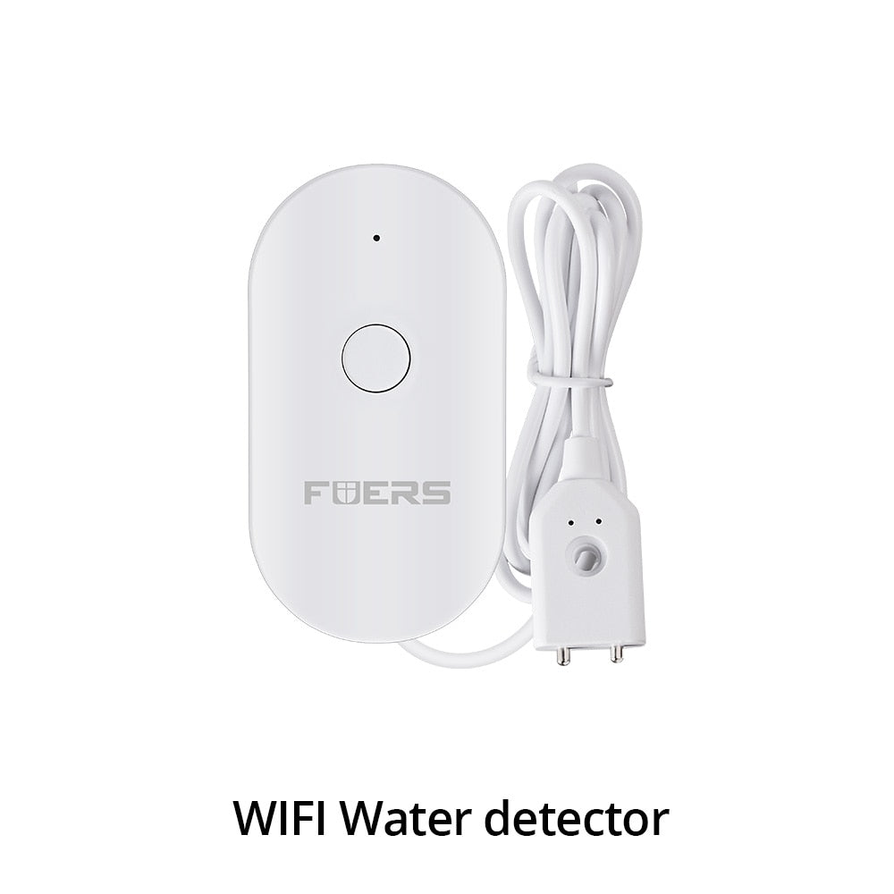 Fuers W210 DIY Tuya Smart Alarm System WIFI Burglar Alarm Smart Home GSM Alarm System  Color LCD Display Security Motion Sensor