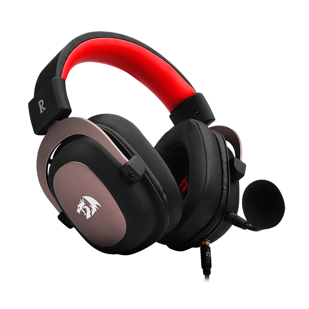 Redragon H510 Zeus Wired Gaming Headset 7.1 Surround Sound Multi Platforms Headphone Works PC Phone PS5/4/3 Xbox One/Series X NS