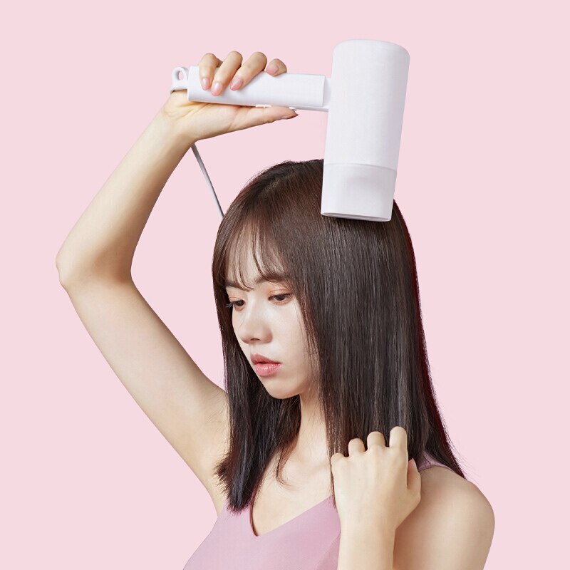 XIAOMI MIJIA Portable Hair Dryer Negative ion Hair blow dryer Salon Class Care Hair Blower with foldable handle Quick Drying