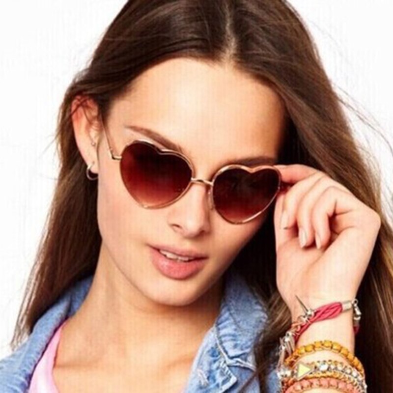 LeonLion 2023 Heart Sunglasses Women Retro Sunglasses Women Luxury Brand Sun Glasses Women Mirror Vintage Oculos De Sol Feminino