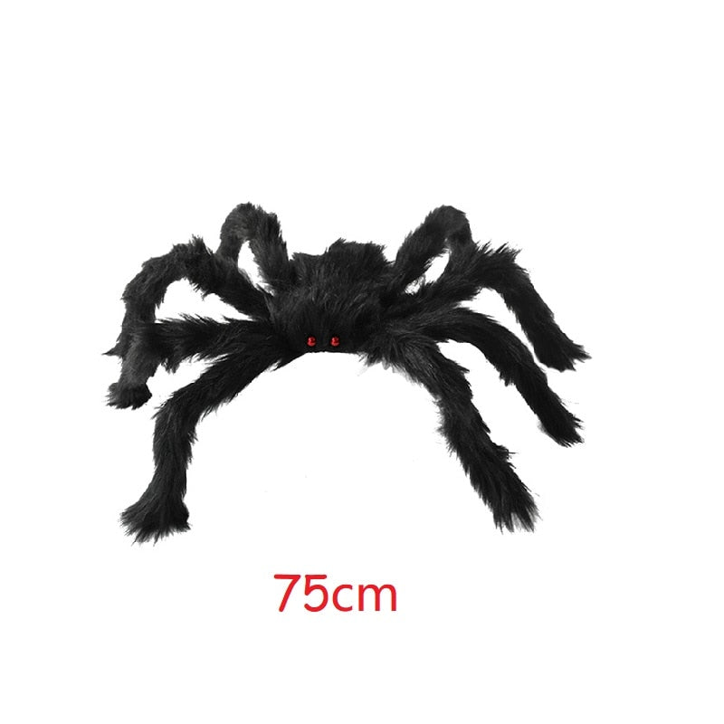 200cm Halloween Hanging Decoration Horror Giant SPIDER Decor House Haunted Outdoor Yard Halloween Spider Decor for Home Party