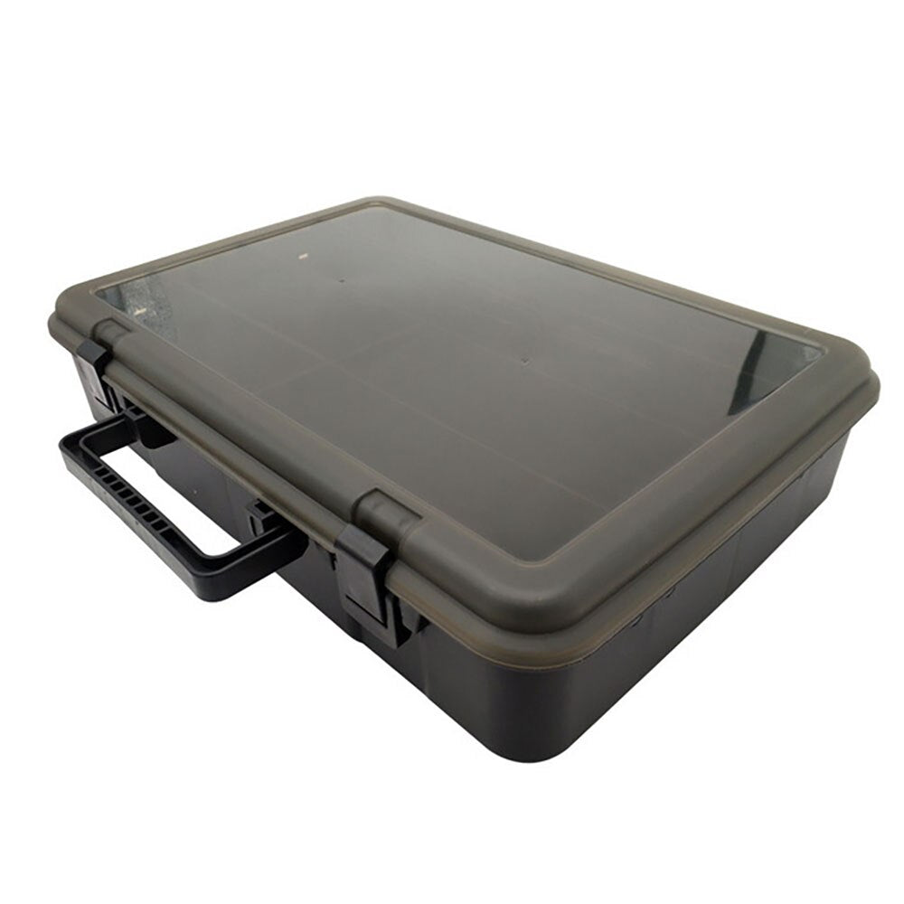 Large-Capacity Double-Layer Fishing Tackle Box Multifunctional Carp Fishing Accessory Storage Box Portable Fishing Bait Box