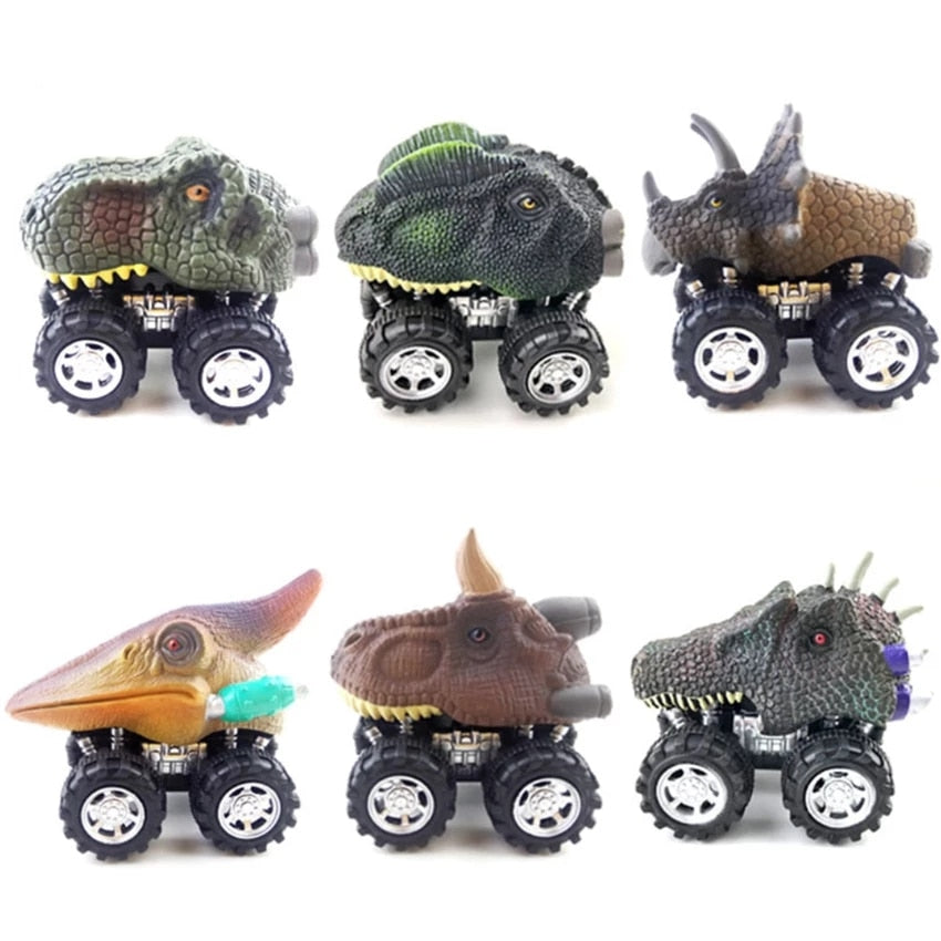 Dinosaur Vehicle Car Toy Dinosaurs Transport Car Carrier Truck Toy Inertia Vehicle Toy With Dinosaur Gift For Children