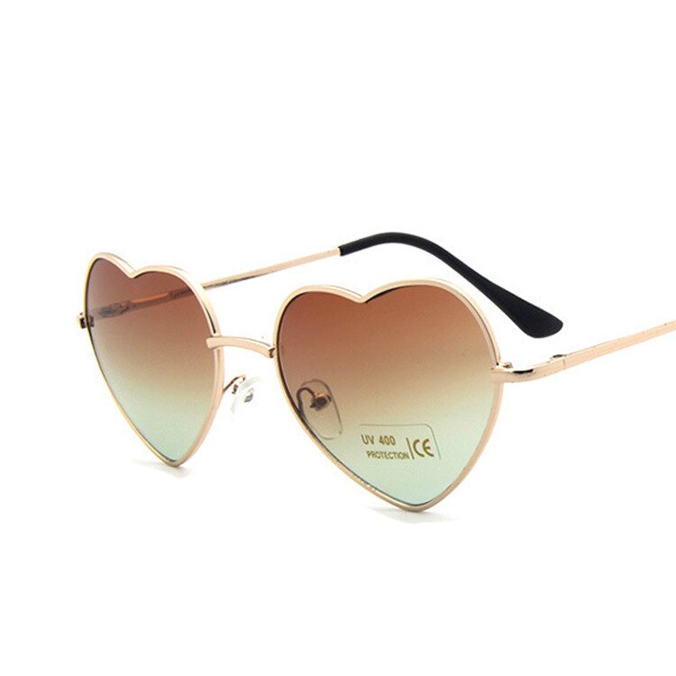 LeonLion 2023 Heart Sunglasses Women Retro Sunglasses Women Luxury Brand Sun Glasses Women Mirror Vintage Oculos De Sol Feminino