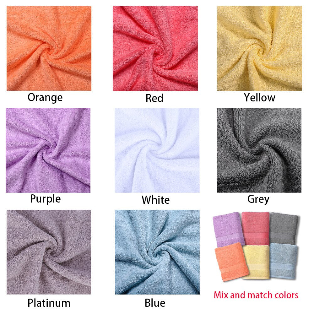 SEMAXE towel 40 * 70 soft, water-absorbent, non-fading 100% cotton hand towel suitable for SPA family bathroom