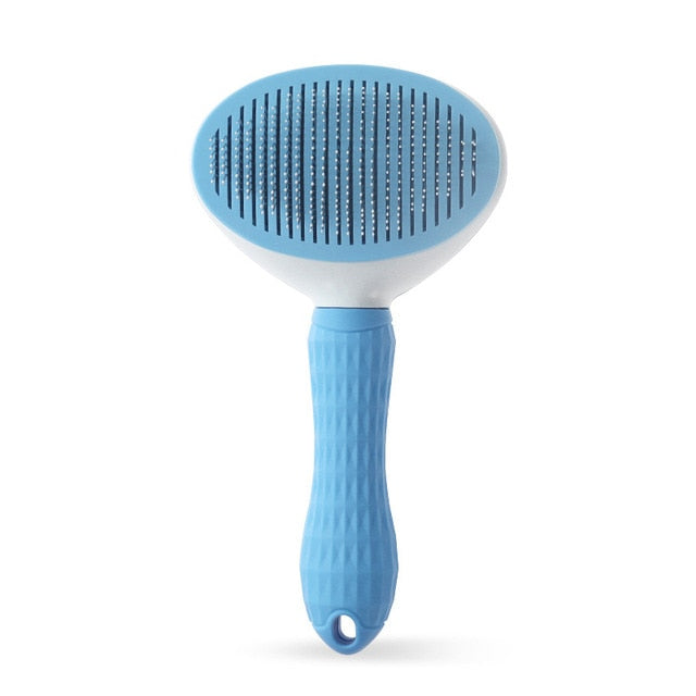 UNTIOR Pet Comb Brush Removal Comb Grooming Cats Comb Pet Products Cat Flea Comb for Dogs Grooming Toll Automatic Cleaning Brush