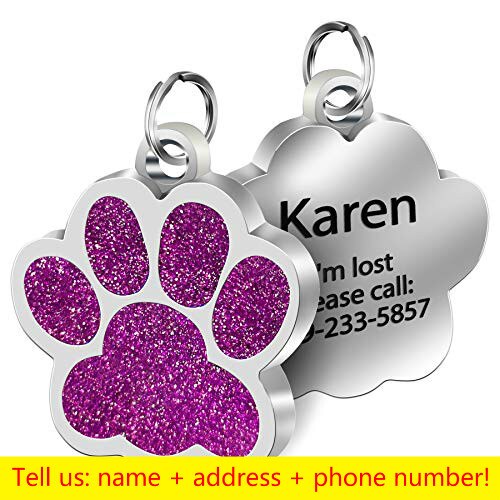 Personalized Pet ID Tags Engraved Pet Name Number Address Cat Dog Collar Pet Pendant Puppy Cat Necklace Charm Collar Accessories