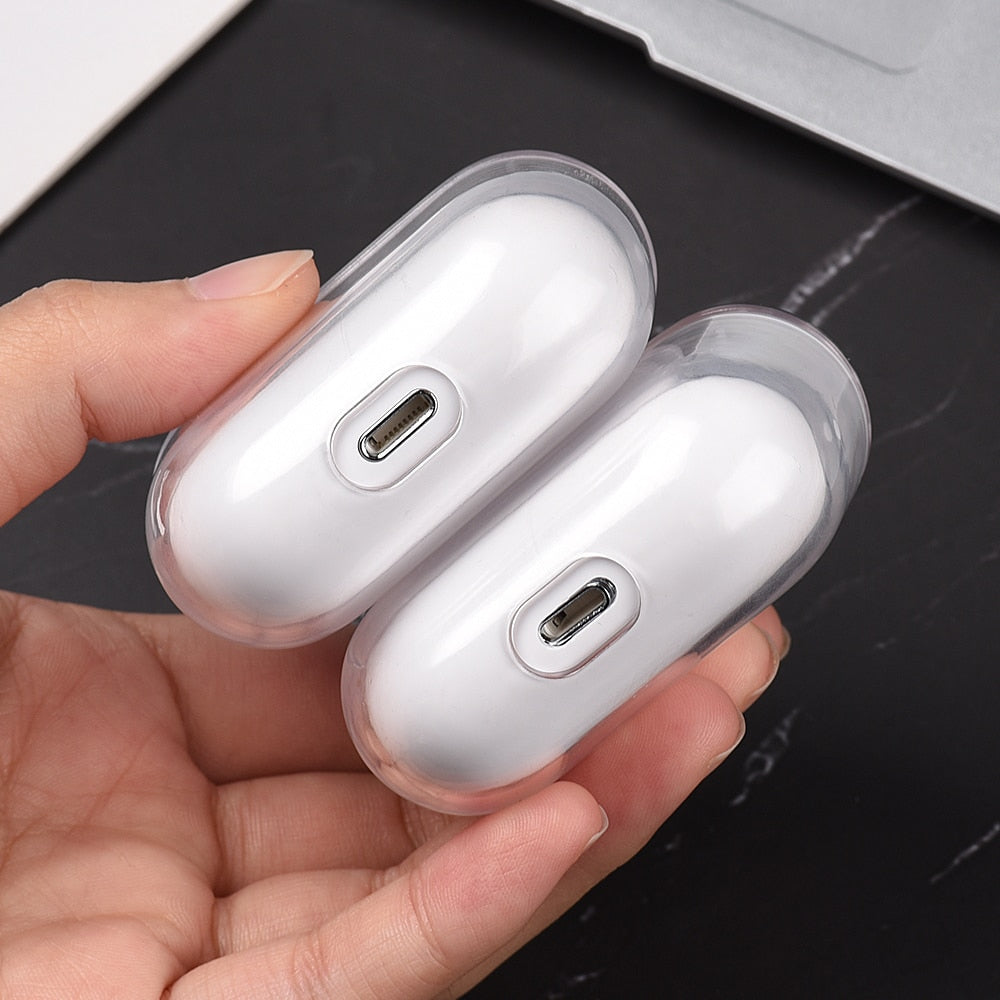 Transparent Case For Airpods 2 3 Pro 1 Case PC Clear Earphone Cover for Apple Air Pods Pro 2 3 1 Earpods Case Charging BOX Shell