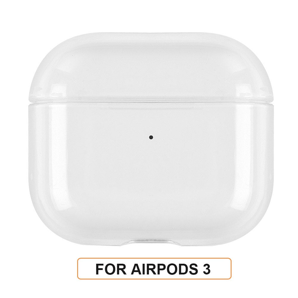 Transparent Case For Airpods 2 3 Pro 1 Case PC Clear Earphone Cover for Apple Air Pods Pro 2 3 1 Earpods Case Charging BOX Shell