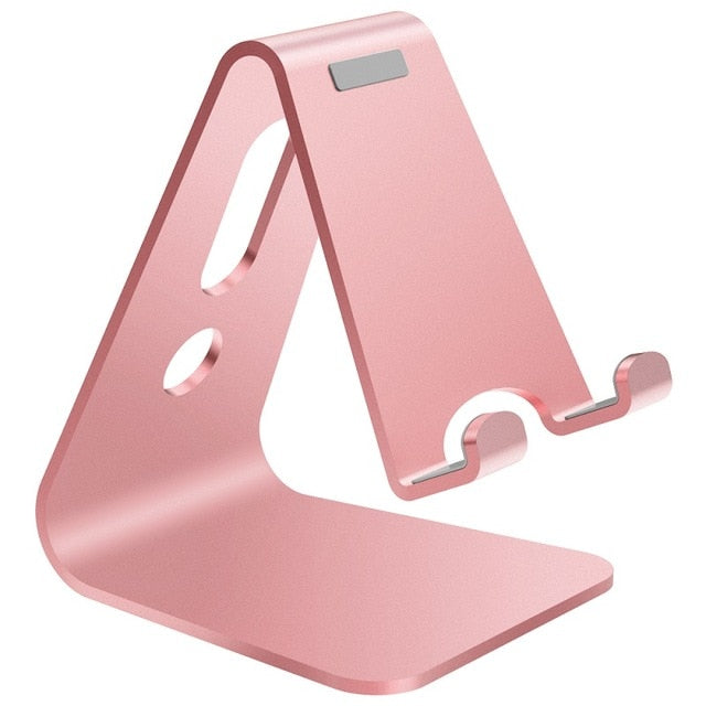 Universal Aluminium Stand Desk Holder For Apple Samsung Xiaomi Mobile Phone Holder For iPhone Metal Tablets Stand For iPad 2020