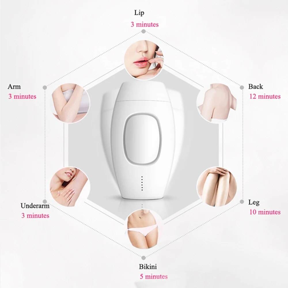 600000 flash professional permanent IPL epilator laser hair removal electric photo women painless threading hair remover machine