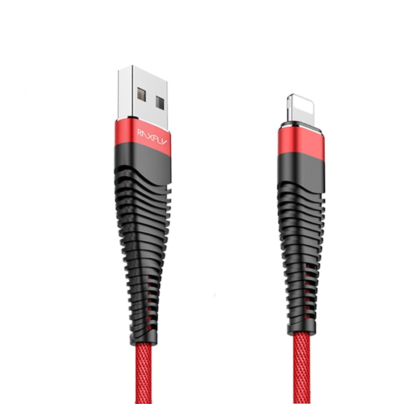 2m USB Lighting Cable Fast Charging Phone Charger Quick Charge Cable For iPhone 12 11 Pro Max X 7 8 iPad Mobile Phone Cables