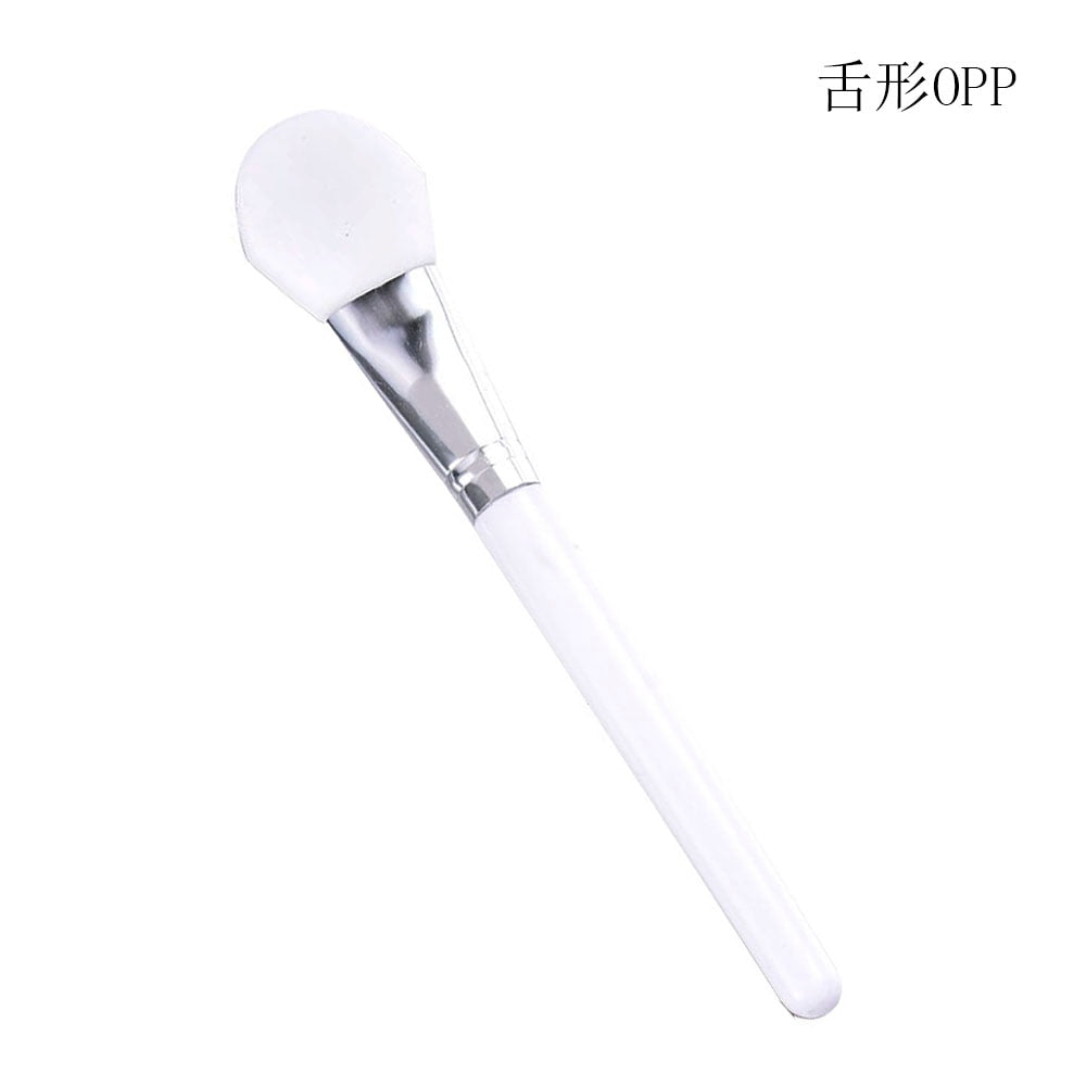 1Pc White Makeup Silicone Facial Mask Brush Professional Mud Cream Brushes DIY Skin Care Foundation Gel Cosmetic Beauty Tool