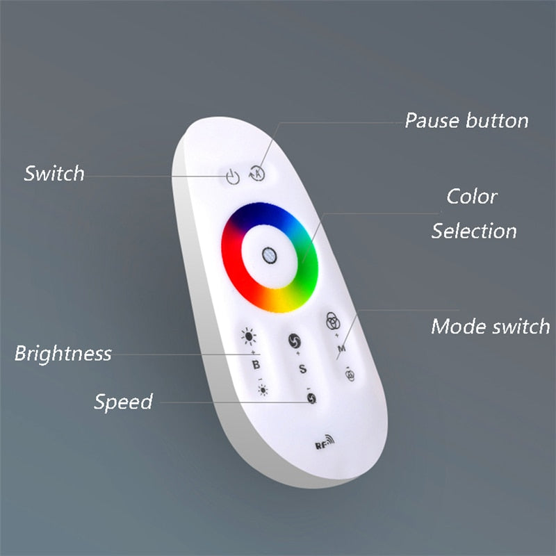 Nordic LED Decoration RGB Floor Lamp Remote Control Bedroom Atmosphere Lamp Bedroom Living Room Colorful Light Standing Lighting