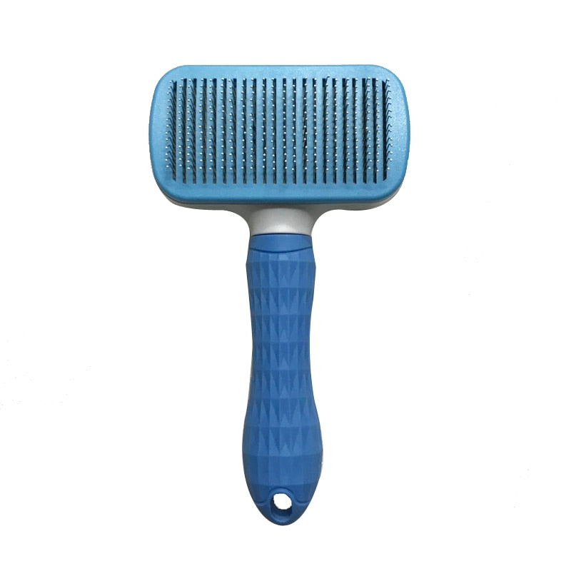 UNTIOR Pet Comb Brush Removal Comb Grooming Cats Comb Pet Products Cat Flea Comb for Dogs Grooming Toll Automatic Cleaning Brush